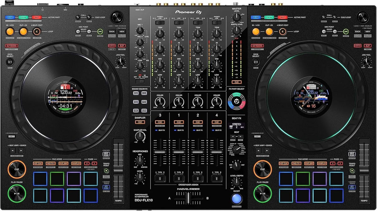Pioneer DJ DDJ-FLX10 4-Channels DJ Controllers 16 Perfmance Pads