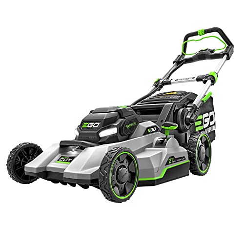 EGO Power+ 7.5Ah Self-Propelled Mower (21") w/ Select Cut & Touch Drive. Battery & Charger Included.