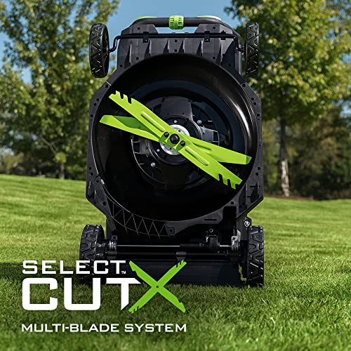 EGO Power+ 7.5Ah Self-Propelled Mower (21") w/ Select Cut & Touch Drive. Battery & Charger Included.