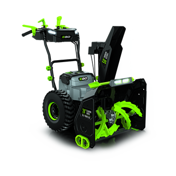 EGO POWER+ Snow Blower 24″ Self-Propelled 2 Stage with Two 10 Ah Batteries